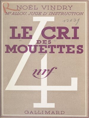 cover image of Le cri des mouettes